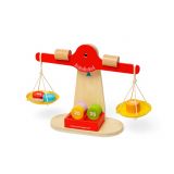 Dřevěné hračky Bigjigs Toys Váha s vyvažovacím závažím