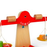 Dřevěné hračky Bigjigs Toys Váha s vyvažovacím závažím