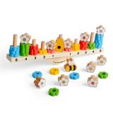 Dřevěné hračky Bigjigs Toys Vyvažovací hra Včelky