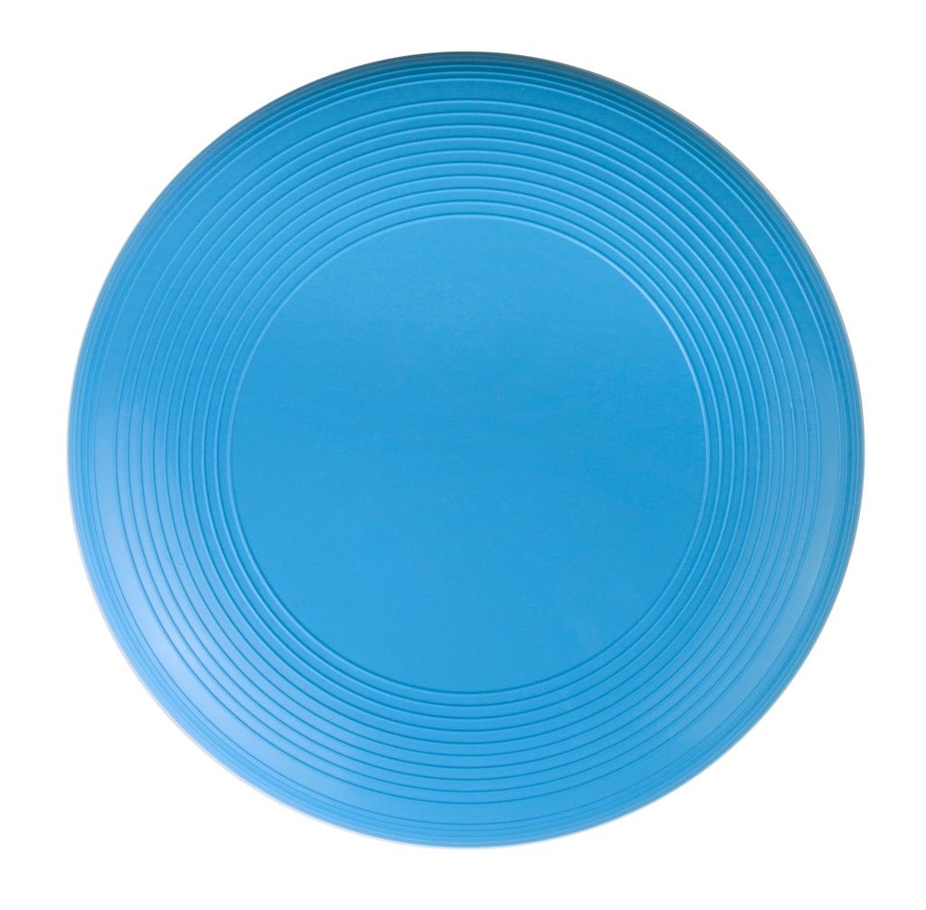 Dřevěné hračky Lena Létající talíř 22 cm modrá