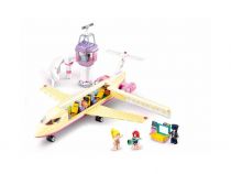 Dřevěné hračky Sluban Girls Dream Luxusní letadlo