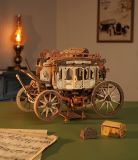Dřevěné hračky RoboTime 3D skládačka hrací skříňky Dostavník