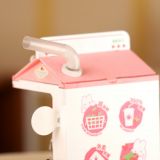 Dřevěné hračky RoboTime miniatura domečku Mléčný bar Strawberry