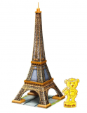 Dřevěné hračky Ravensburger Eiffelova věž 3D 216 dílků