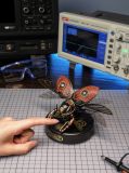 Dřevěné hračky RoboTime 3D mechanické puzzle Nosorožec brouk