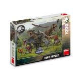 Dřevěné hračky Dino Puzzle Jurský Svět 1000 dílků