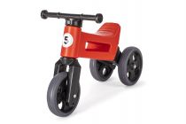 Dřevěné hračky Odrážedlo FUNNY WHEELS Rider Sport 2v1- červené