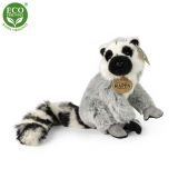 Dřevěné hračky Rappa Plyšový lemur 19 cm
