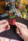 Dřevěné hračky RoboTime miniatura domečku Garáž