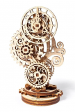 Dřevěné hračky Ugears 3D dřevěné mechanické puzzle Steampunkové hodiny