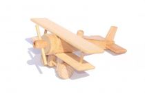 Dřevěné hračky Ceeda Cavity Letadlo dvouplošník