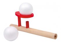 Small Foot Dřevěná hra foukání do míčku