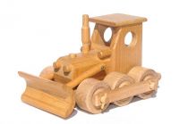 Dřevěné hračky Ceeda Cavity Buldozér