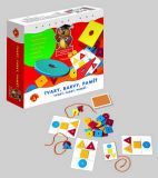Dřevěné hračky Dětské hry - Tvary, barvy, paměť Pexi