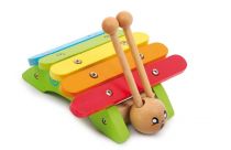Small Foot Dětské hudební nástroje xylofon šnek
