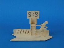 Dřevěné hračky Woodcraft Dřevěné 3D puzzle stojánek na tužky běh Woodcraft construction kit