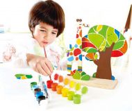 Dřevěné hračky Hape Puzzle džungle
