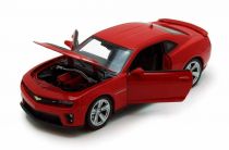 Dřevěné hračky Welly Chevrolet Camaro ZL1 1:24 červený