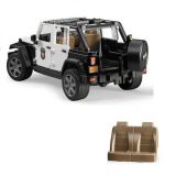 Dřevěné hračky Bruder Jeep Wrangler Rubicon Policie