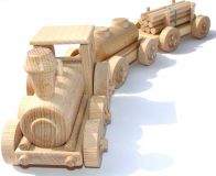 Dřevěné hračky Ceeda Cavity Nákladní vlak