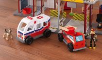 Dřevěné hračky Kidkraft Dřevěný deluxe set hasiči