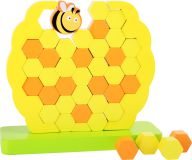 small foot Motorická balanční hračka včelí úl