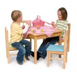Dřevěné hračky Bigjigs Toys Dětský dřevěný hrací stůl