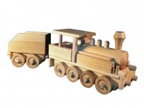 Dřevěné hračky Ceeda Cavity Parní lokomotiva