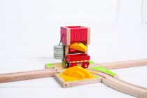 Dřevěné hračky Bigjigs Rail Věž s pískem