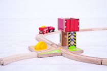 Dřevěné hračky Bigjigs Rail Věž s pískem