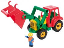 Dřevěné hračky Lena Traktor se lžící