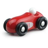 Dřevěné hračky Vilac Sportovní auto mini červené