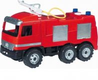 Dřevěné hračky Lena Mercedes požární auto