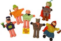 Dřevěné hračky Bigjigs Toys Prstoví maňásci pohádkové postavičky