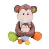 Dřevěné hračky Bigjigs Baby Opička Cheeky velká Bigjigs Toys