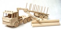 Dřevěné hračky Ceeda Cavity Velký Tirák s kládami 70cm