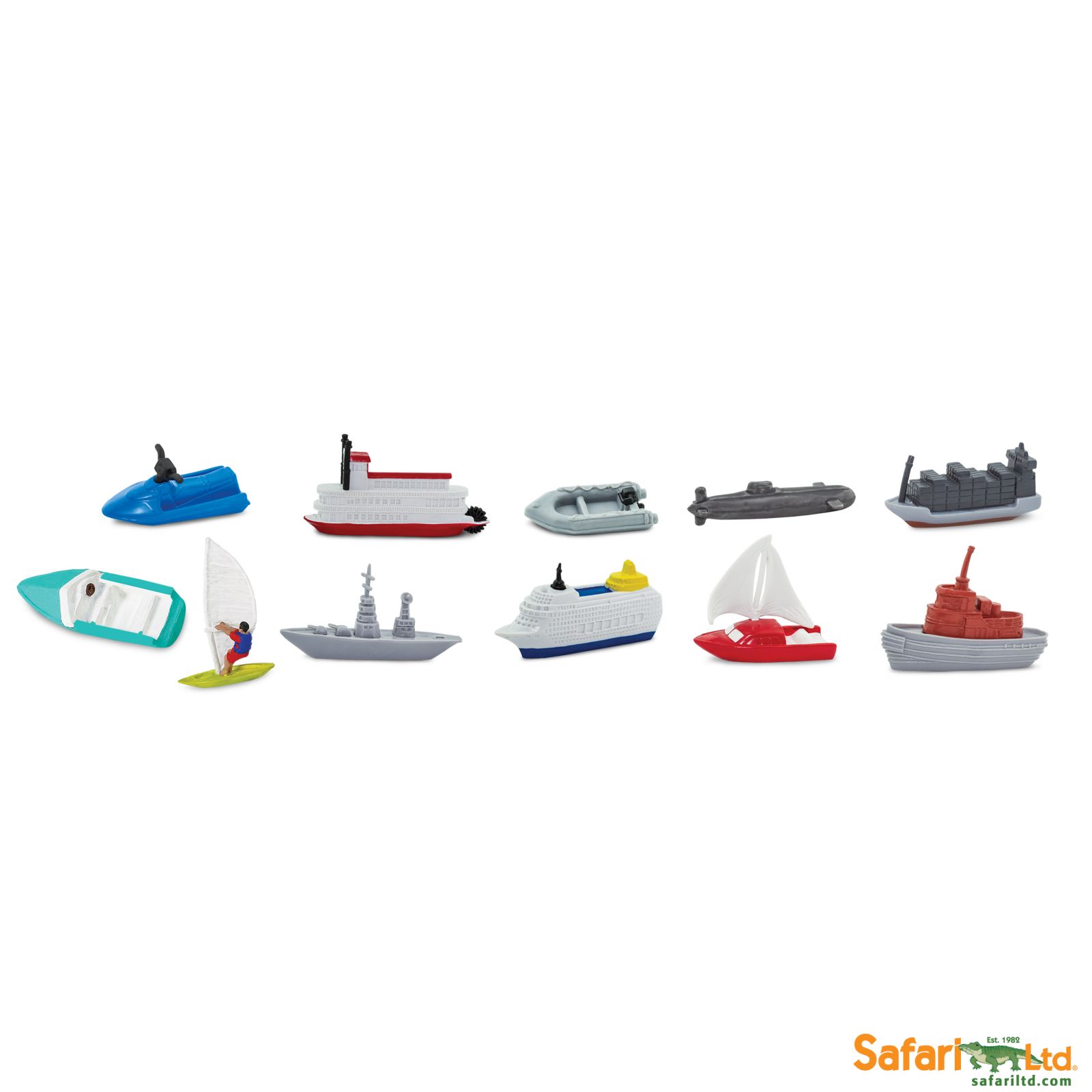 Dřevěné hračky Safari Ltd - Tuba - Ve vodě