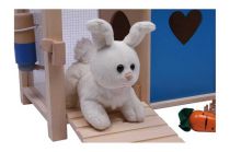 Dřevěné hračky Small Foot Plyšový králík v králíkárně s doplňky Small foot by Legler