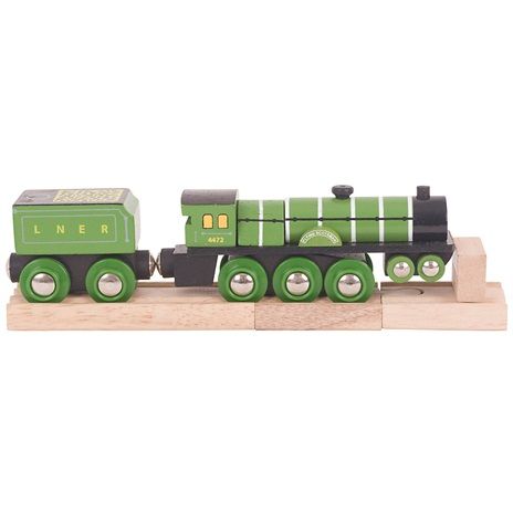 Dřevěné hračky Bigjigs Rail Dřevěná replika lokomotiva Flying Scotsman