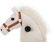 Dřevěné hračky Small Foot Velký jezdecký kůň bílý