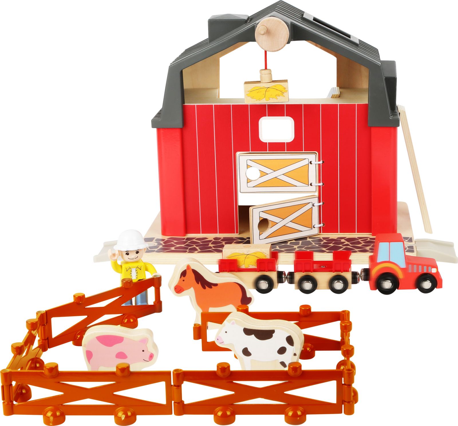 Dřevěné hračky small foot Farma s příslušenstvím