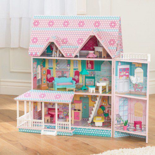 Dřevěné hračky KidKraft Domeček pro panenky Abbey Manor