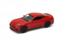 Dřevěné hračky Welly - Ford Mustang GT (2015) model 1:34 červený