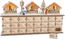 Dřevěné hračky small foot Dřevěný adventní kalendář vánoční trhy