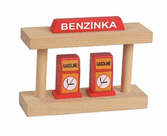 Dřevěné hračky Maxim Benzínka