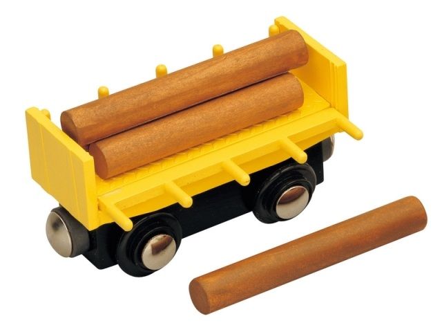 Dřevěné hračky Maxim Vagón se dřevem