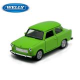 Dřevěné hračky Welly Trabant 601 1:34 zelený